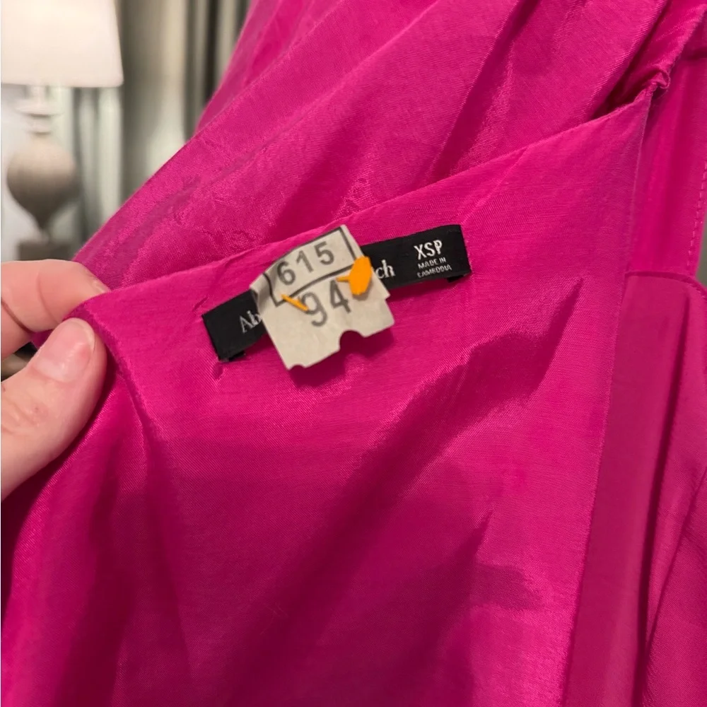 Abercrombie & Fitch Fuchsia Maxi Dress